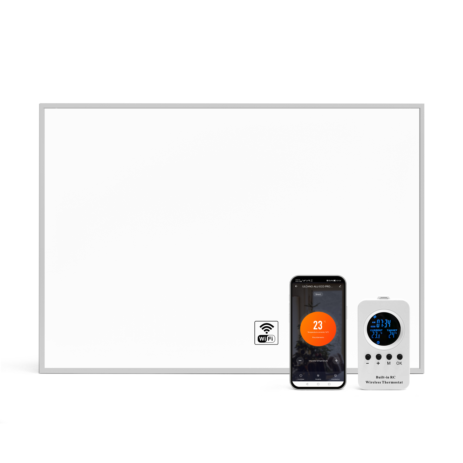 BR Bringer Quadro Riscaldamento a infrarossi con cornice 800 Watt – Riscaldamento con stampa UV – 100 x 60 x 1,8 cm – Avana, Cuba BR Bringer Quadro Riscaldamento a infrarossi con cornice 800 Watt – Riscaldamento con stampa UV – 100 x 60 x 1,8 cm – Avana, Cuba